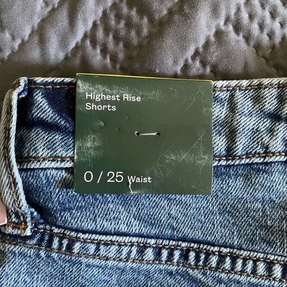 wild fable cuffed denim shorts - Picture 3 of 4